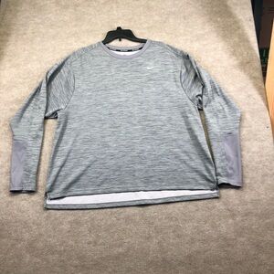 Nike Running Dri-Fit gray long sleeve size 2X